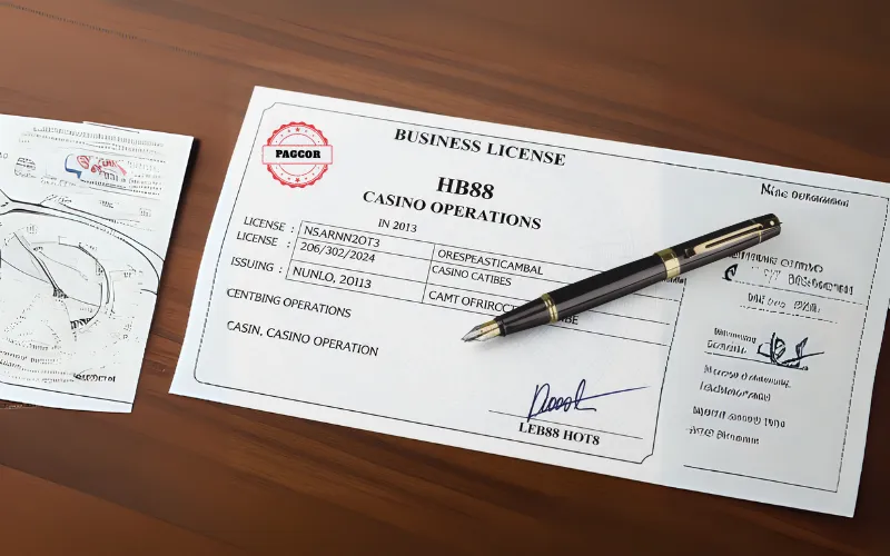giấy phép hoạt động hb888